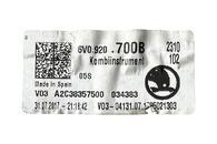 Škoda Fabia 3 hatchback r.v. 2018 benzínové budíky 6V0920700B