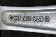 Kola 225/50 R17 letní pneu 4,12mm DOT5020 6,5Jx17H2 ET28 8W9601025D