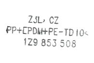 Škoda Octavia 2 facelift Scout kombi r.v. 2012 šedá barva kód barvy 7DL pravý zadní kryt lemu blatníku 1Z9853508