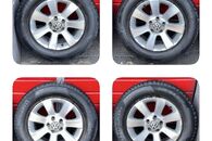 Zimní kola 215/65 R16, 4,07mm, DOT 2819, 6,5Jx16H2, ET33, 5K0601025A