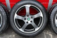 Škoda 3 x kolo 225/50 R17 zimní pneu 4,33mm DOT3221 7,1/2Jx17H2 ET35