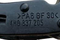 Audi Q7 4M r.v. 2018 druhá generace černá metalíza kód barvy LC9X levá přední klika KESSY 4H0837205