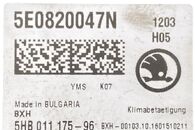 Škoda Octavia 3 kombi r.v. 2017 klimatronik 5E0820047N