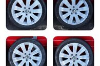 Kola Škoda 225/45 R17 letní pneu 2,54mm DOT1114 ET45 6Jx17H2 3T0601025J