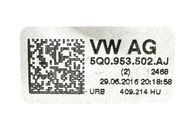 VW Passat B8 kombi r.v. 2017 páčky volantu 3Q0953521EK 5Q0953502AJ