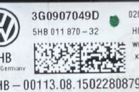 VW Passat B8 sedan r.v. 2016 zadní klimatronik 3G0907049D