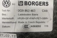 VW Passat B8 kombi r.v. 2017 podlaha kuru 3G9863463