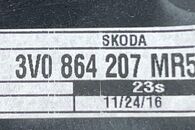 Škoda Superb 3 kožená loketní opěrka 3V0864207