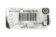 VW Passat B6 kombi r.v. 2008 levé přední světlo xenon 3C0941753G jednotky 3D0907391B 3C0941751G