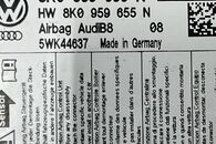 Audi A4 8K facelift avant r.v. 2013 černá palubní deska 24A 8K1857003B