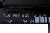 VW Touareg 7L facelift r.v. 2011 tlačítko kufru 7L6959520B