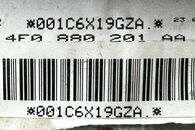 Audi A6 C6 4F avant r.v. 2006 airbag řidiče 4F0880201AA kabílek 4F0971589