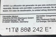 Pravý přední airbag sedačky 1T0880242E