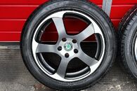 Škoda 3 x kolo 225/50 R17 zimní pneu 4,33mm DOT3221 7,1/2Jx17H2 ET35