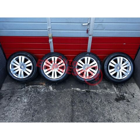 VW kola 215/55 R16 letní pneu 5,54mm DOT0518 5,17mm DOT1223 7Jx16H2 ET45 3C0601025AF