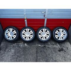 VW kola 215/55 R16 letní pneu 5,54mm DOT0518 5,17mm DOT1223 7Jx16H2 ET45 3C0601025AF
