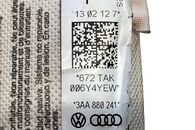 VW Passat B7 levý přední airbag sedačky 3AA880241