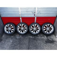 VW kola 215/55 R17 letní pneu 2,43mm DOT1618 7Jx17H2 ET40 3G0601025G