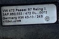 VW Passat B7 kombi r.v. 2013 hagusy 3AF860034 3AF860033