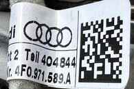 Audi A6 C6 4F avant r.v. 2006 airbag řidiče 4F0880201AA kabílek 4F0971589