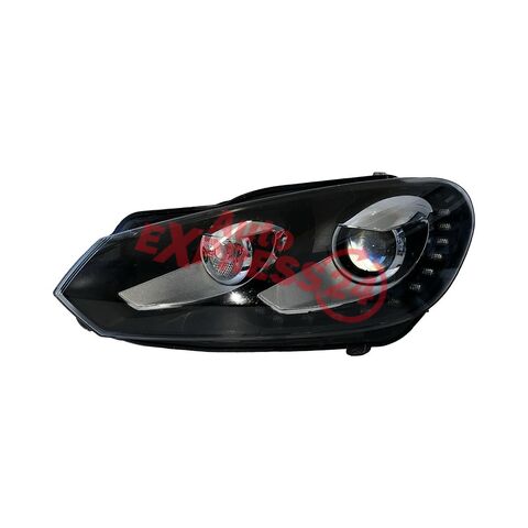 VW Golf 6 levé přední světlo xenon 5K1941753E jednotky 7L6941329B 5DV009000-00