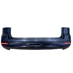 VW Touareg 7L r.v. 2006 tmavě šedá metalíza kód barvy LD7U zadní nárazník