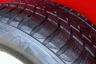 VW kola 215/55 R16 zimní pneu 5,22mm DOT2995 2,84mm DOT2415 7 1/5Jx16H2 ET45 A220401