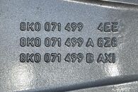 Zimní kola 255/40 R19, 3,97 mm, DOT 2522, 8,5Jx19H2, ET43, 8K0071499 4EE, 8K0071499A 8Z8, 8K0071499B AXI