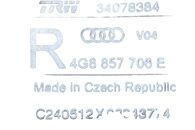 Audi A6 4G avant allroad r.v. 2013 černá palubní deska 4G1857001