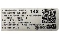 VW Golf 6 hatchback r.v. 2013 kolenní airbag 5K1880841D