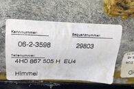 Audi A8 D4 4H sedan r.v. 2011 černá stropnice