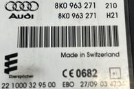 Audi A4 B8 8K avant r.v. 2010 webasto 8K0265081K 8K0963271 8T1820043AG