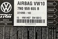 VW Sharan 7N r.v. 2011 černá palubní deska 7N1857001AB