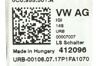 Škoda Fabia 3 hatchback r.v. 2018 páčky volantu 6C0953501A 6C0953513A