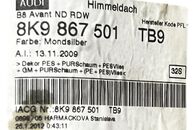 Audi A4 B8 facelift allroad r.v. 2013 stropnice 8K9867501