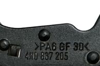 Audi A6 C7 4G avant r.v. 2013 černá metalíza kód barvy LZ9Y levá zadní klika kessy 4H0837205