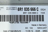 Audi A4 B8 8K facelift avant r.v. 2013 CD changer 8R1035666C