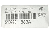 VW Tiguan 5N facelift r.v. 2013 naftové budíky 5N0920883A