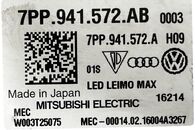 Audi Q3 pravé přední světlo xenon jednotky 7PP941572AB 7PP941329M 4G0907397Q