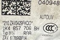 VW Golf 6 kombi r.v. 2010 pravý přední pás 1K4857706BH