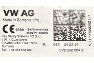 VW Golf 7 kombi r.v. 2014 černá palubní deska