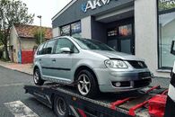 Vůz na náhradní díly VW Touran 1T1 r.v. 2005 BKC GQN LA7W