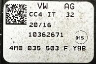 Audi A4 B9 8W S-Line avant r.v. 2017 anténa 4M0035503F