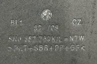 VW Tiguan 5N r.v. 2010 plato kufru