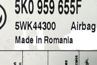VW Golf 6 plus r.v. 2011 černá palubní deska 5M1857001AB