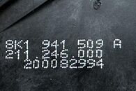 Audi A4 B8 8K avant r.v. 2009 tlačítko varovných světel s deaktivací airbagu spolujezdce 8K1941509A