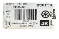 VW Passat B6 kombi R-Line r.v. 2010 levé přední světlo xenon 3C0941751K jednotka 4L0907391