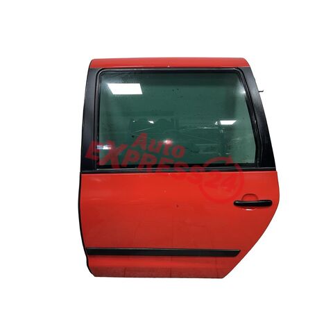 VW Sharan 7M r.v. 2007 červená barva kód barvy LY3D levé zadní dveře