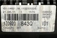 Škoda Octavia 2 facelift kombi r.v. 2012 benzínové budíky 1Z0920843Q