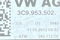 VW Passat B7 kombi r.v. 2013 páčky volantu 3C9953501BF 3C9953502